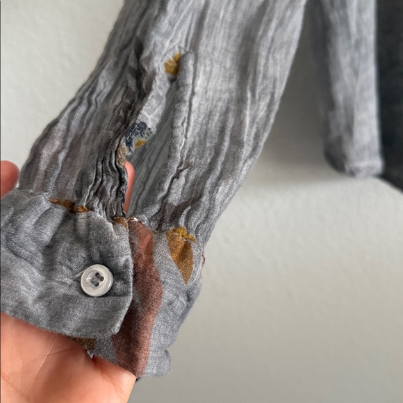 Vintage Goa Floral Embroidered Boho Blouse – Size L - Picture 5 of 9